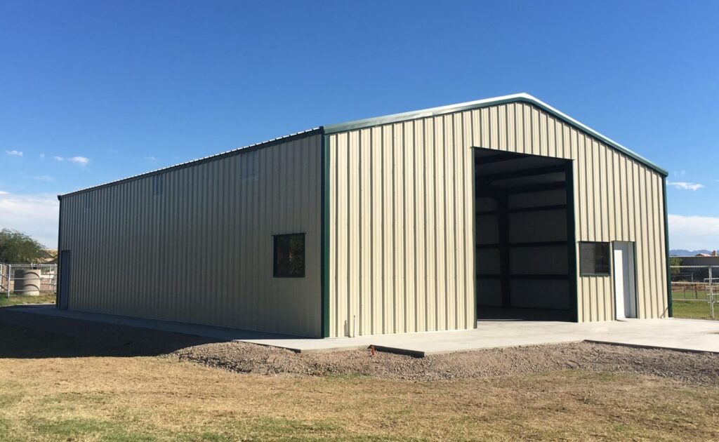 Special Price! A 50x100 Metal Building with Slab in Raleigh NC starting at $170,000 for a limited time offer.