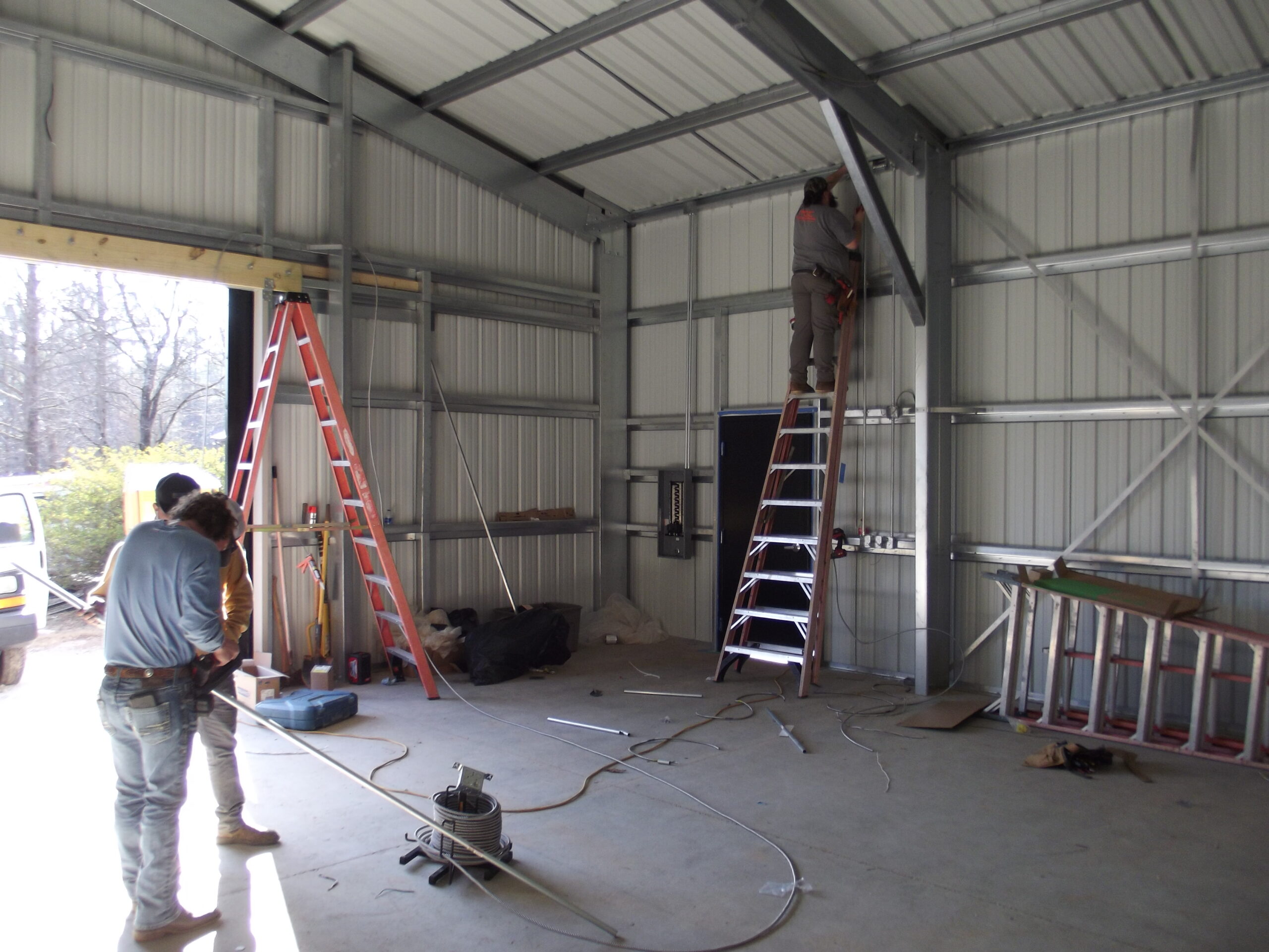 Metal Building Electrical, LED Lights-Inco Steel Buildings