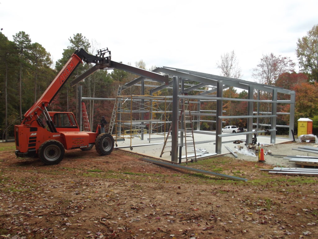 Red Iron, Inco Steel Metal Building Company, Wake Forest NC