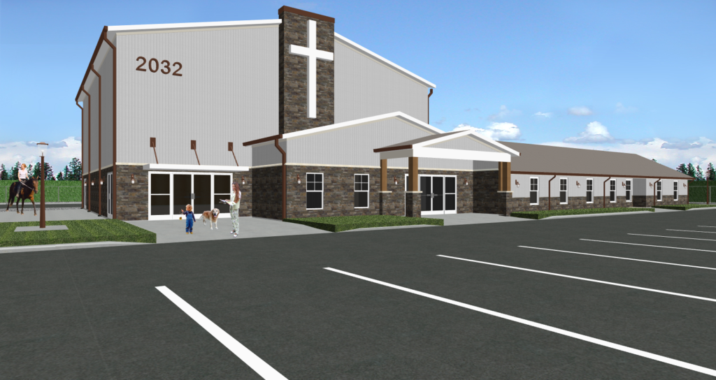 Turnkey 60x125 Metal Buildings Church