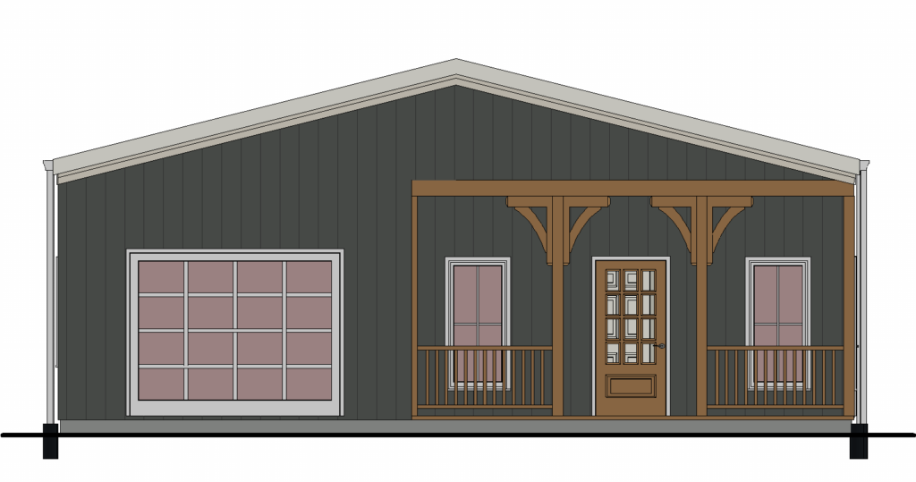 Barndominium Plan IB-1496