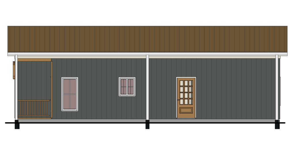 Barndominium Plan IB-1496
