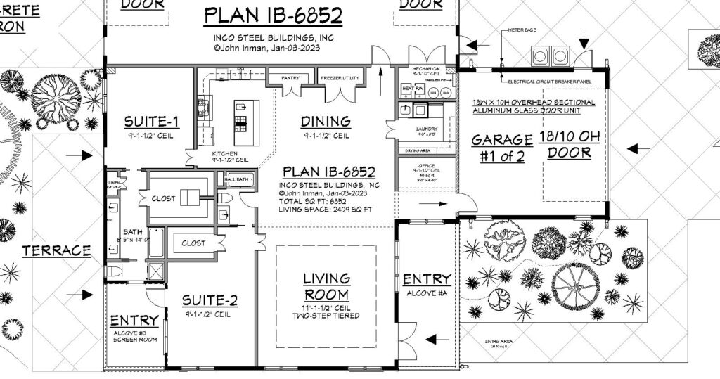 Barndominium Plan IB-6852, Barndominium Estimate