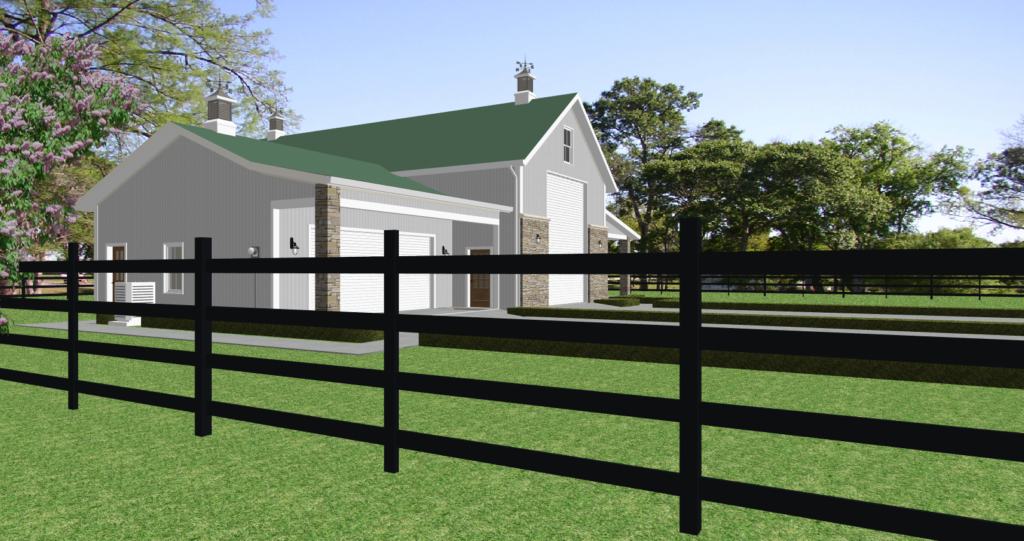 56x60 RV Garage Home | Plan #RV-Garage 3331