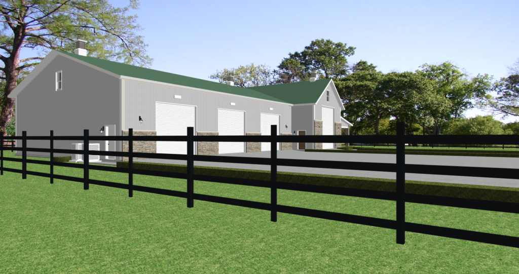 108x60 RV Garage Home | Plan #RV-Garage 5887 Inco RV Garage Home Collection™ LFT