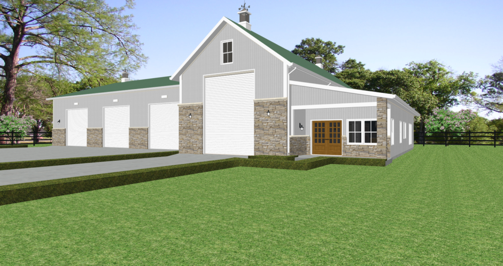 108x60 RV Garage Home | Plan #RV-Garage 5887 Inco RV Garage Home Collection™ RHT