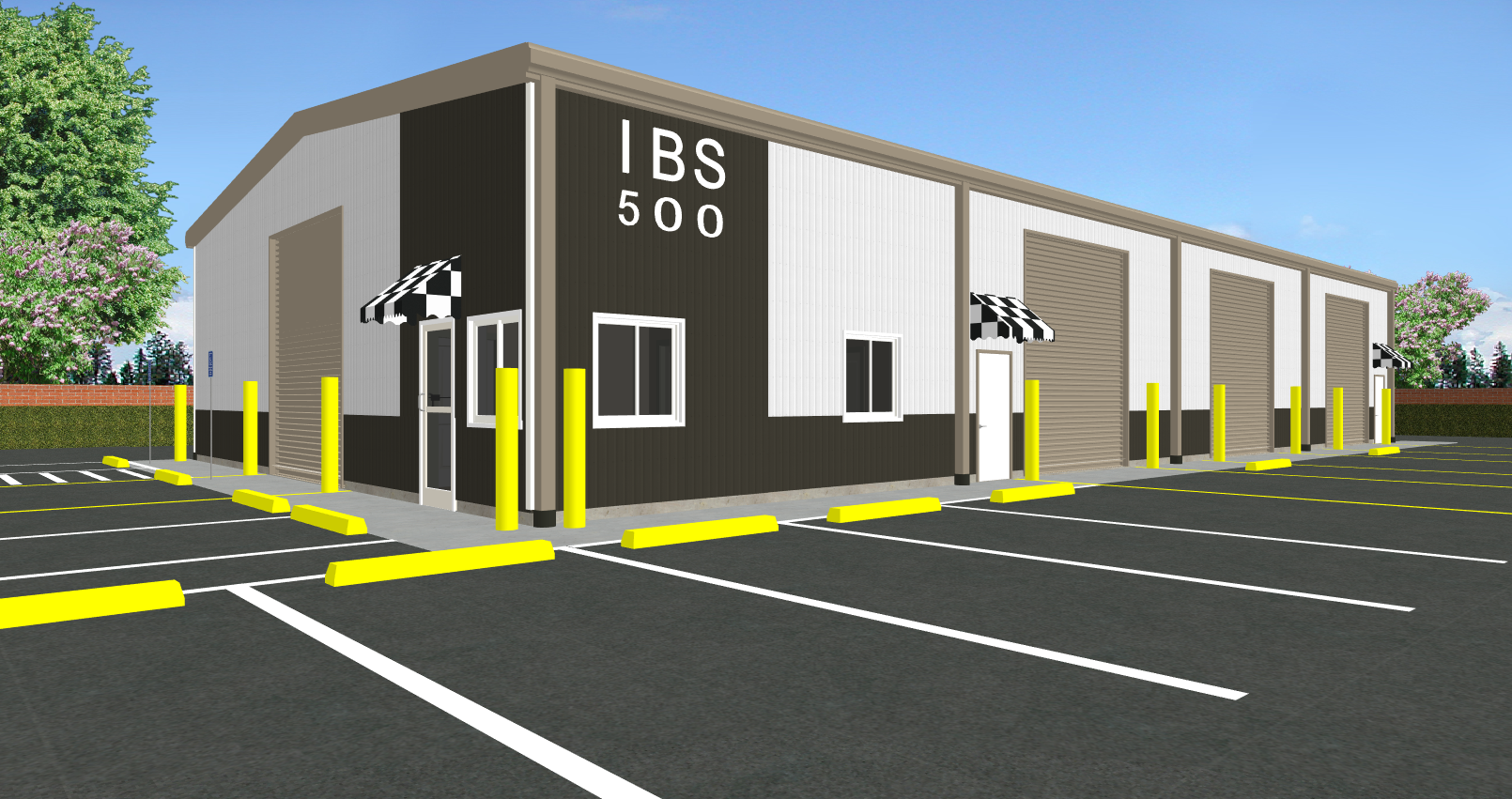 Inco Steel Buildings 50x100 Flagship Transporter Megastructure Rendering